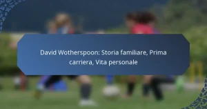 David Wotherspoon: Storia familiare, Prima carriera, Vita personale